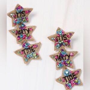 IT’S PARTY TIME new on card Caroline Hill earrings